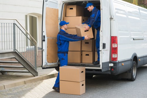 Secure storage units for removals in Greenwich