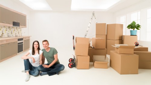 Organised packing process for a Greenwich home move